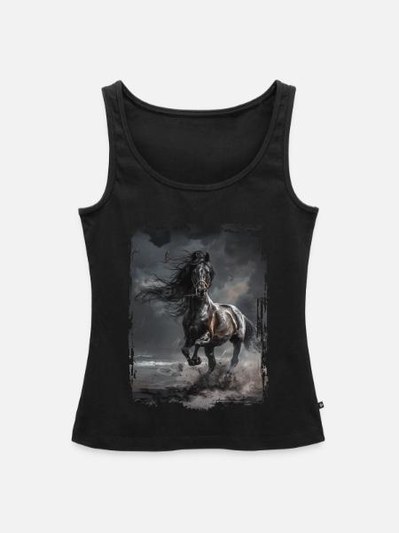Arabisch - Frauen Premium Organic Tank Top - Schwarz