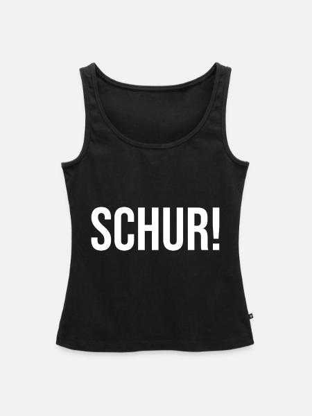 Schur Platt Siegerland Wittgenstein - Frauen Premium Organic Tank Top - Schwarz