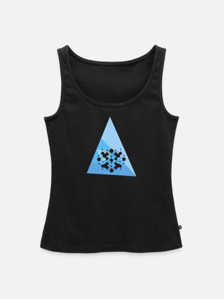 Crypto Crypto Blockchain - Frauen Premium Organic Tank Top - Schwarz