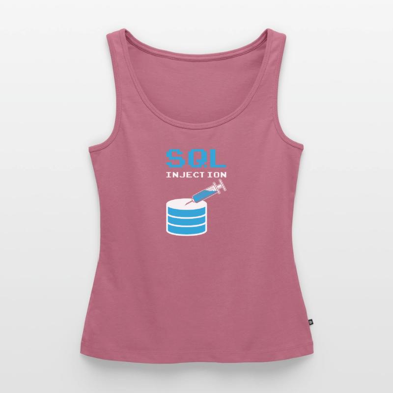 SQL Injection For SQL database admins Women’s Premium Organic Tank top