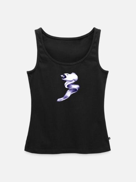 Raubfisch - Frauen Premium Organic Tank Top - Schwarz