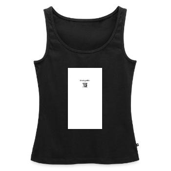 Life Is What You Bake It Mixer Design - Women’s Premium Organic Tank top - black - Front - AI Model Female 172 light (172cm)