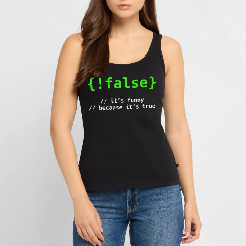 Admin Administrator Coding Codieren Programmieren Frauen Premium Organic Tank Top