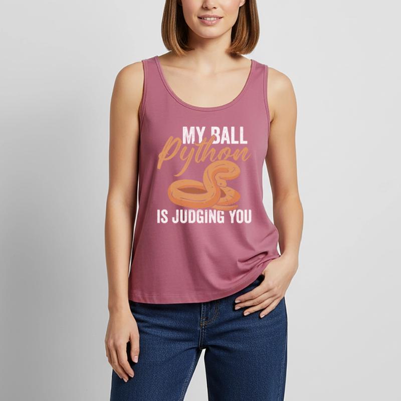 Python Königspython Banana Ball Python Débardeur bio Premium Femme