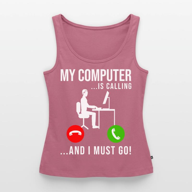 Codeur Développeur Programmeur Codage informatique informatique Débardeur bio Premium Femme