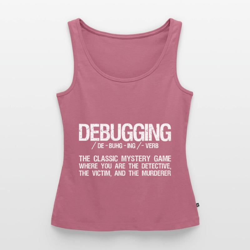 Computer Scientist Coding - Debugging Programming Women’s Premium Organic Tank top