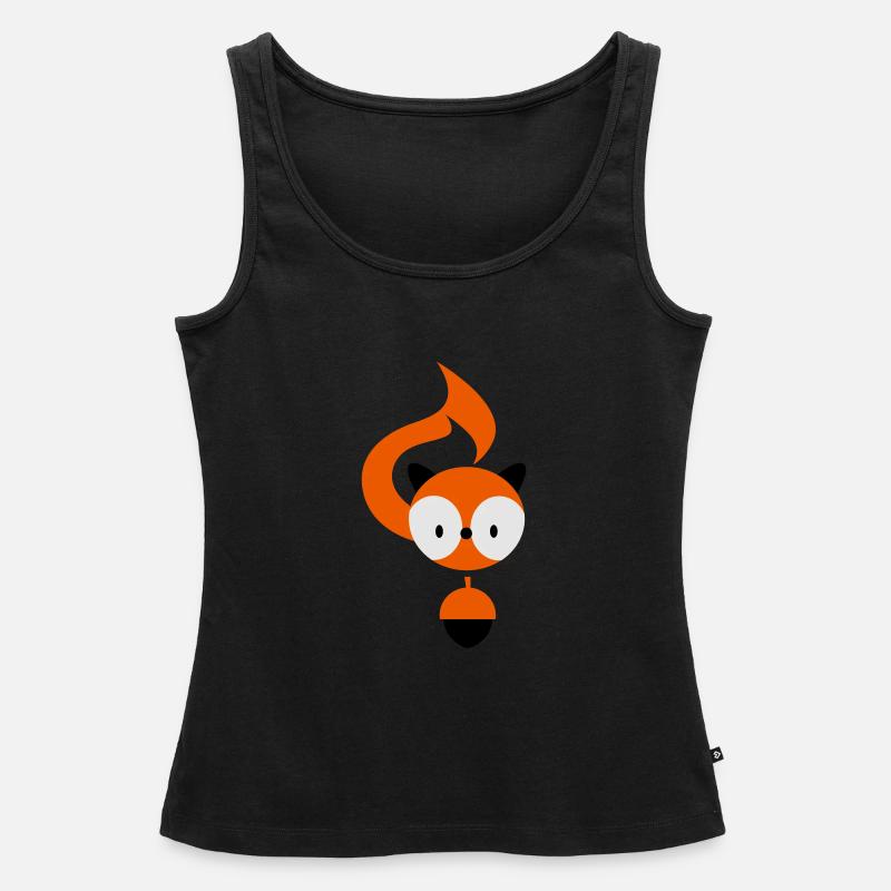 eichhoernchen_3f - Women’s Premium Organic Tank top - black