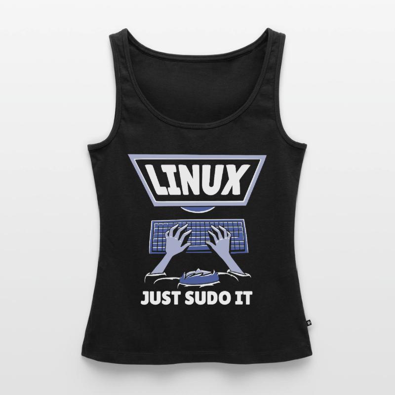 Linux Just Sudo It Linux Computer Programmer Women’s Premium Organic Tank top