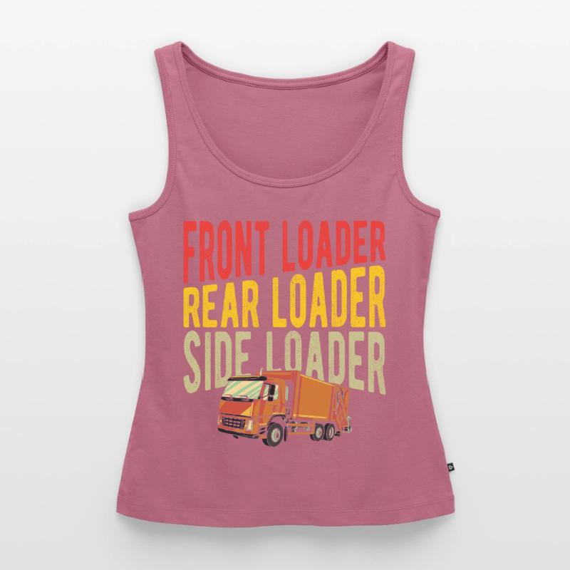 Front Loader Rear Loader Side Loader Garbage Women’s Premium Organic Tank top