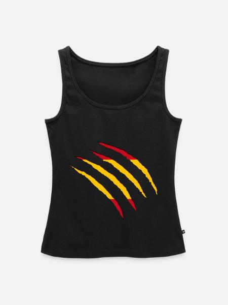 España Spain Spanien - Frauen Premium Organic Tank Top - Schwarz