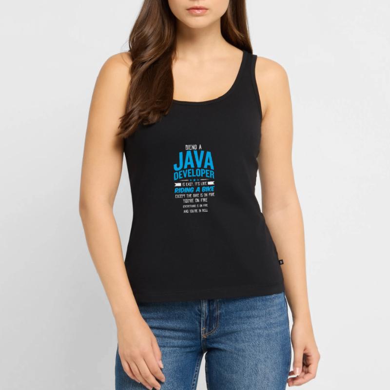 Java Developer Women’s Premium Organic Tank top
