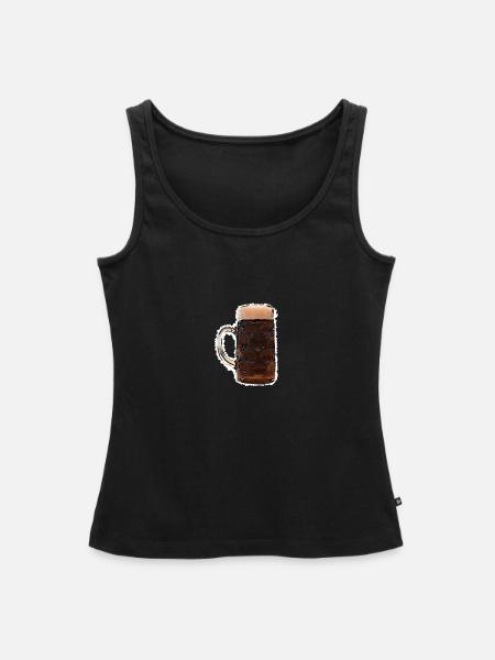 Goaßmaß - Frauen Premium Organic Tank Top - Schwarz