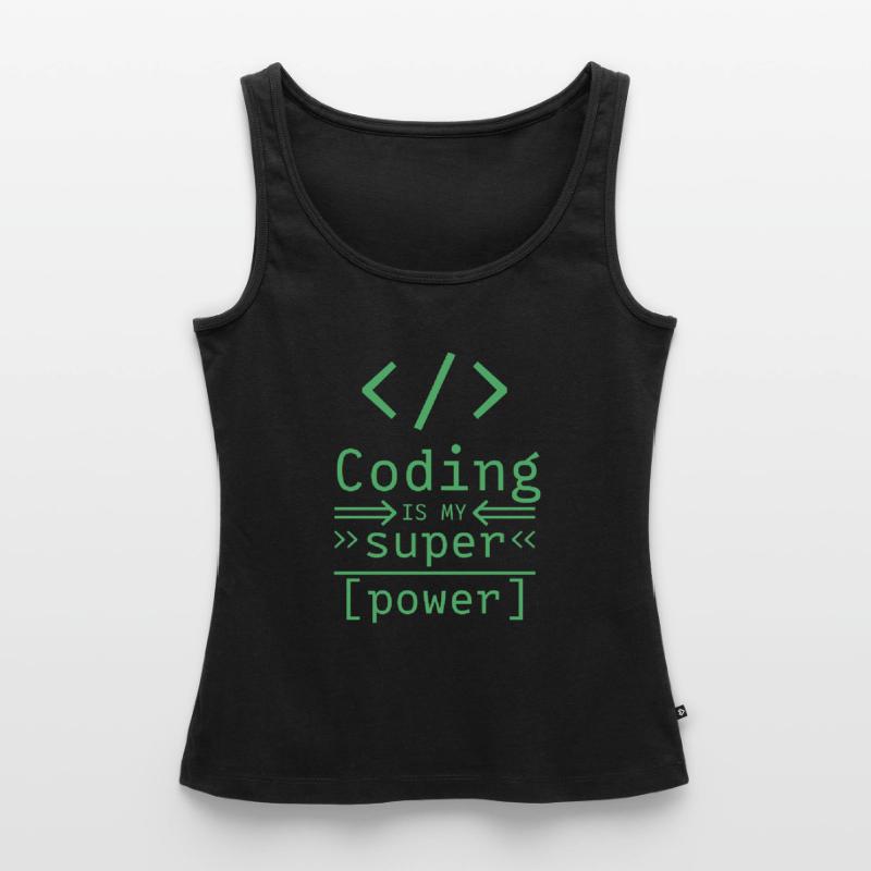 Programmieren Software Programmierer Code Coder Frauen Premium Organic Tank Top
