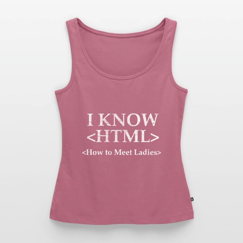 Code Codierung Coder Kodierung Informatiker Frauen Premium Organic Tank Top