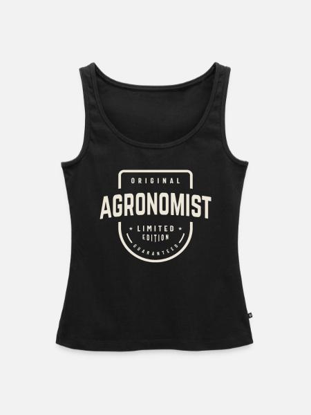 Ursprünglicher Beruf Agronom - Frauen Premium Organic Tank Top - Schwarz