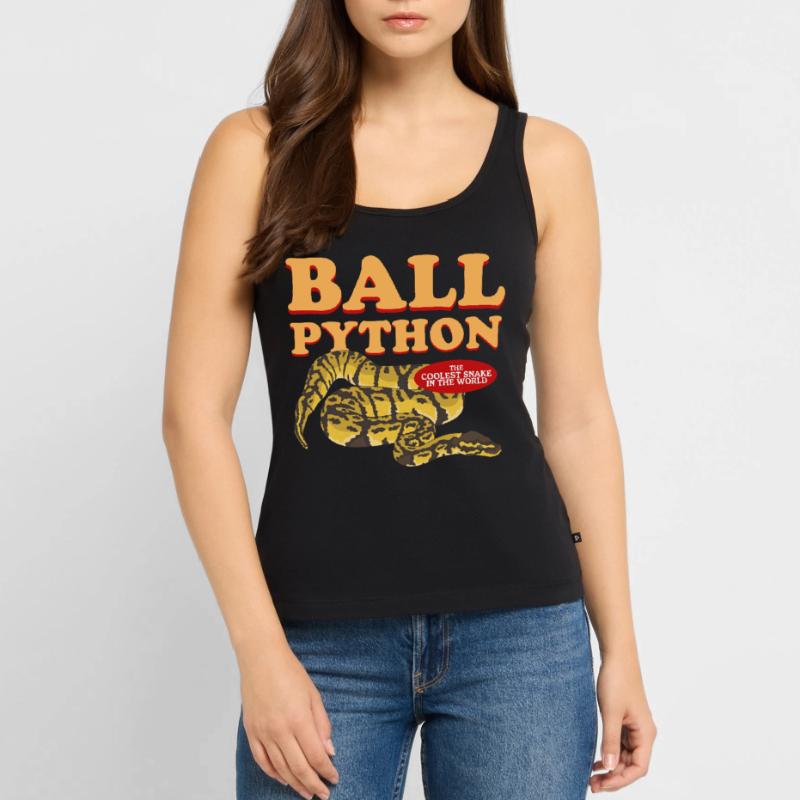 Königspython Python Schlangen Geschenk Frauen Premium Organic Tank Top