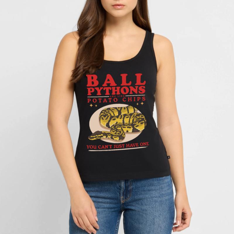 Königspython Python Schlangen Geschenke Frauen Premium Organic Tank Top