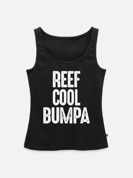 Reef Cool Bumpa - Frauen Premium Organic Tank Top - Schwarz
