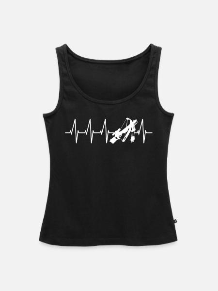 Armbrust - Frauen Premium Organic Tank Top - Schwarz