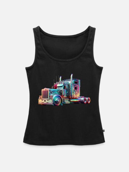 IMG 1366 - Frauen Premium Organic Tank Top - Schwarz