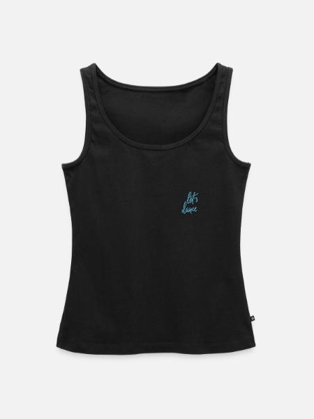 Lass uns tanzen - Frauen Premium Organic Tank Top - Schwarz
