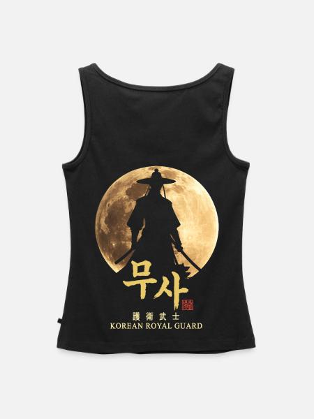 Koreanischer Königlicher Wächter - Frauen Premium Organic Tank Top - Schwarz