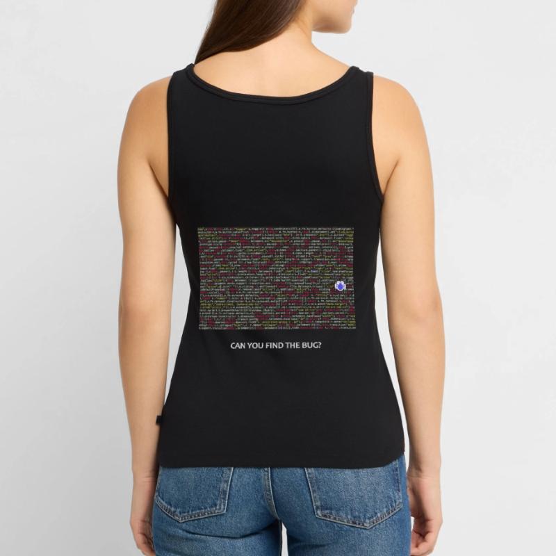 Programmeur, codeur, bugs, débogage Débardeur bio Premium Femme