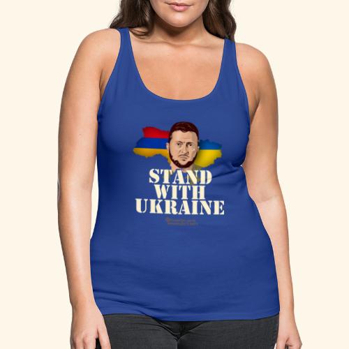 Armenien Stand with Ukraine - Frauen Premium Tank Top