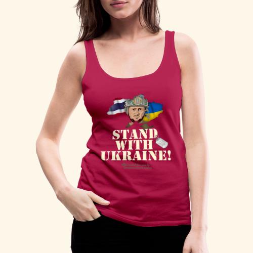 Ukraine Thailand - Frauen Premium Tank Top
