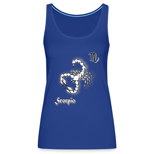 t shirt signe zodiaque scorpion astrologie scorpio - Débardeur Premium Femme