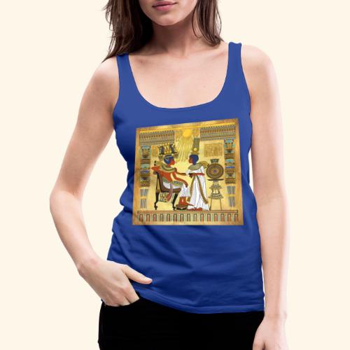 Trono de Tutankamón - Camiseta de tirantes premium mujer