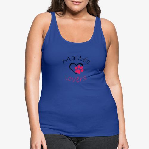 Maltes Lovers - Camiseta de tirantes premium mujer