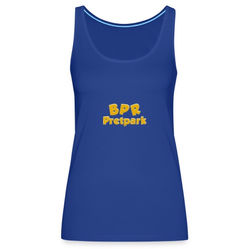 BPR Pretpark logo - Vrouwen Premium tank top
