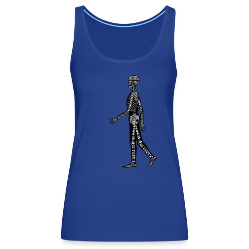 Esqueleto humano - Camiseta de tirantes premium mujer