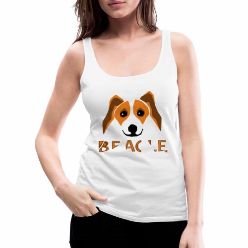 beagle - Camiseta de tirantes premium mujer