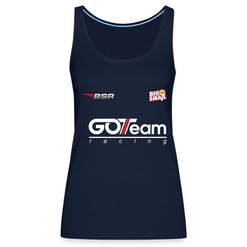 GOTeam T-shirt back logo - Premiumtanktopp dam
