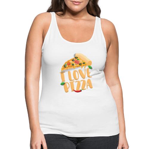 I Love Pizza - Frauen Premium Tank Top