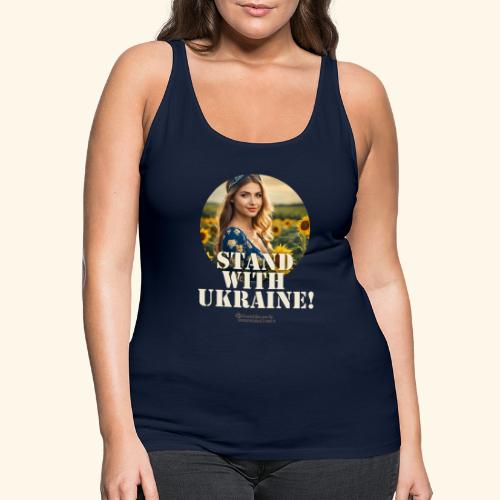 Ukraine T-Shirt - Frauen Premium Tank Top