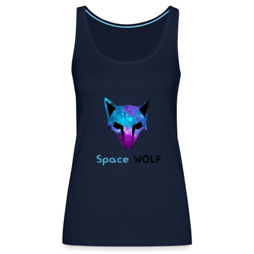 space wolf galaxy - Camiseta de tirantes premium mujer