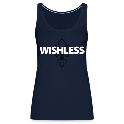 Wishless Logo - Frauen Premium Tank Top