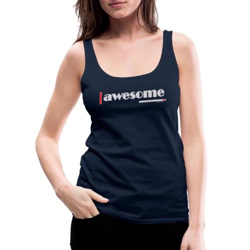 Awesome Red - Women's Premium Tank Top