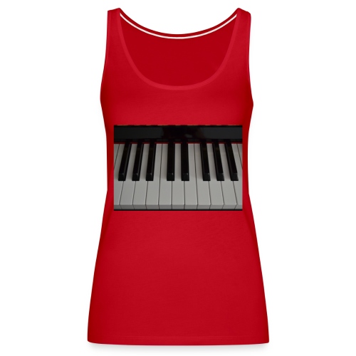 Piano - Vrouwen Premium tank top