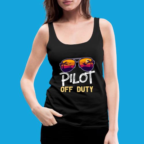 Pilot Of Duty - Frauen Premium Tank Top