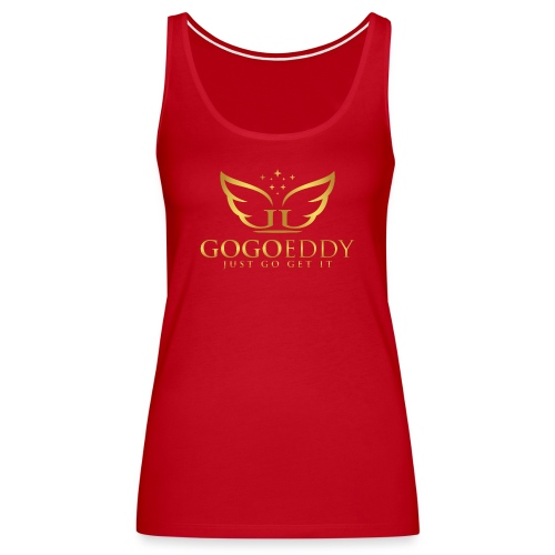GoGo Eddy Gold Merchandise - Women's Premium Tank Top