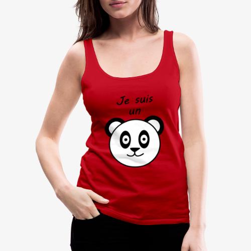 panda - Débardeur Premium Femme