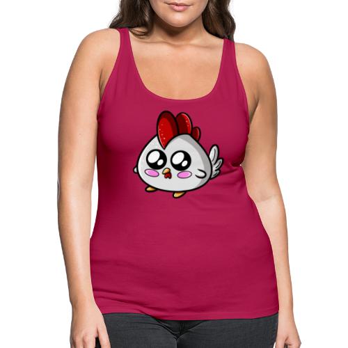 ¡Pollo Kawaii! - Camiseta de tirantes premium mujer