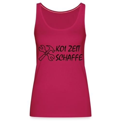 KoiZeit - Schaffe - Frauen Premium Tank Top