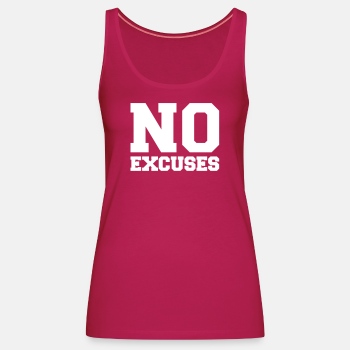 No excuses - Singlet for women