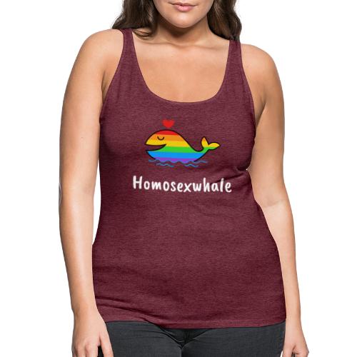 Ballenita Orgullo Gay | LGTBI Arco Iris - Camiseta de tirantes premium mujer