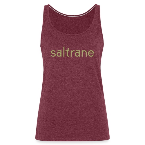 Saltrane Logo hellgruen - Frauen Premium Tank Top